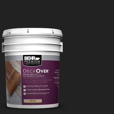 BEHR Premium DeckOver 5-gal. #SC-102 Slate Wood and Concrete Paint S0107805