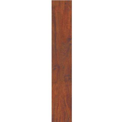 TrafficMaster Allure 6 in. x 36 in. Cherry Resilient Vinyl-Plank Flooring (24 sq. ft. / case) 12012