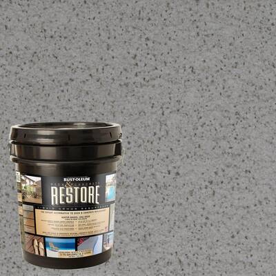 Restore 4-Gal. Gainsboro Deck and Concrete Resurfacer 46526