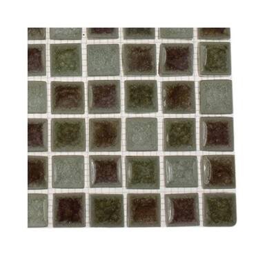 Splashback Glass Tile Roman Selection Quattro Sotto Glass Floor and Wall Tile - 6 in. x 6 in. Tile Sample R2A2 STONE TILE