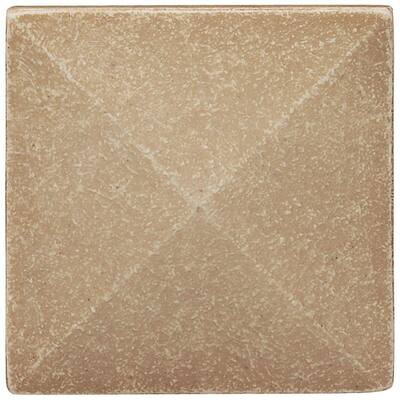 Weybridge 2 in x 2 in. Cast Stone Pyramid Dot Travertine Tile (10 pieces / case) SD100-01HD