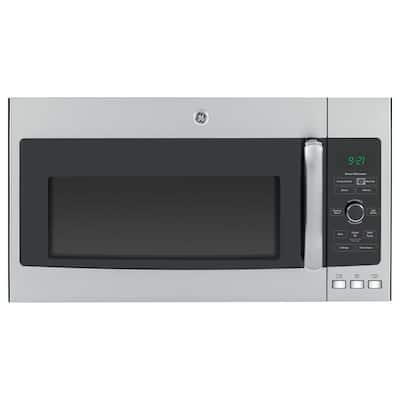 GE Profile 2.1 cu. ft. Over the Range Microwave in Stainless Steel with Sensor Cooking PVM9215SFSS