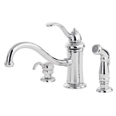Home Depot Kitchen Design on Home Depot   Marielle Kitchen Faucet With Spray And Soap Dispenser In