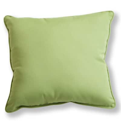 Sunbrella Patio Throw Pillow Color: Ginkgo