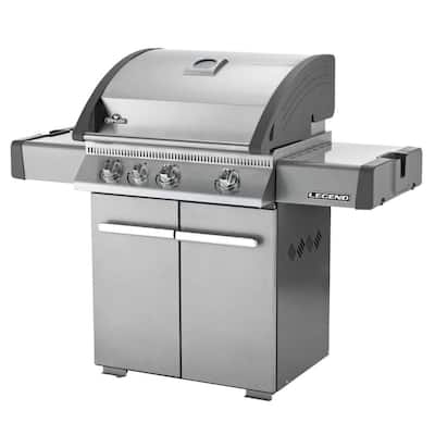 Napoleon 3-Burner Stainless Steel Natural Gas Grill with Infrared Rear Burner LA300RBN