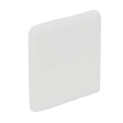 U.S. Ceramic Tile Color Collection Matte Tender Gray 2 in. x 2 in. Ceramic Surface Bullnose Corner Wall Tile 261-SN4269
