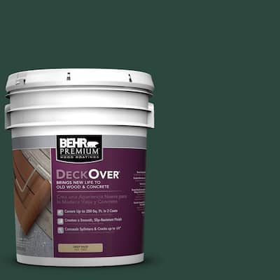 BEHR Premium DeckOver 5-gal. #SC-114 Mountain Spruce Wood and Concrete Paint S0108805