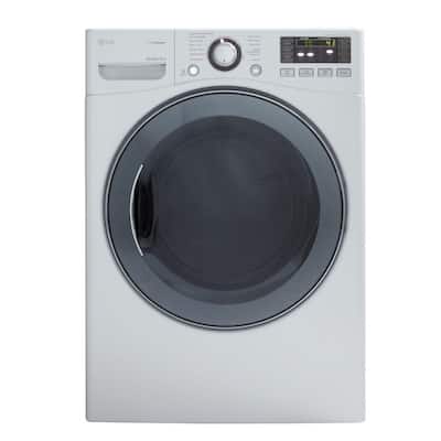 LG DLGX3471W - 7.3 cu. ft. Gas Dryer with Steam in White