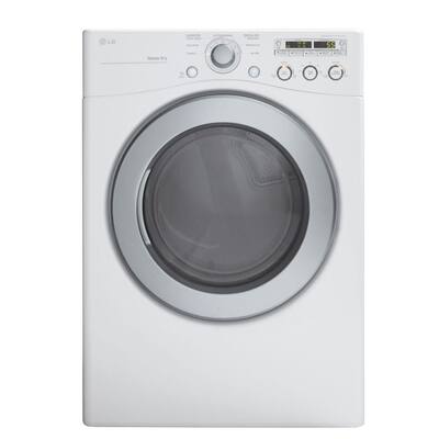 LG Electronics 7.1 cu. ft. Electric Dryer in White DLE2250W