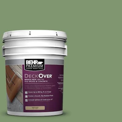 BEHR Premium DeckOver 5-gal. #SC-132 Sea Foam Wood and Concrete Paint S0110305