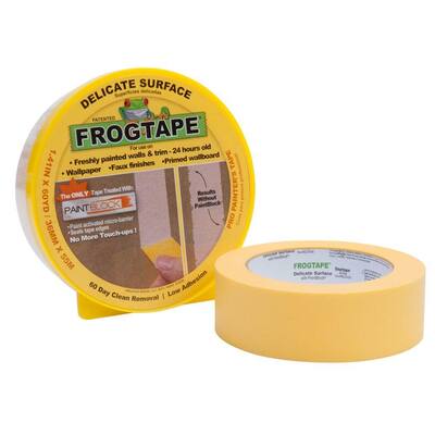 FrogTape 1.41 in. x 60 yds. Yellow Multi-Surface Delicate Masking Tape