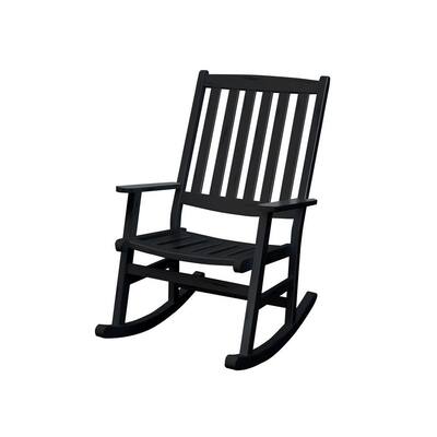 Home Styles Furniture 5660-584 Bali Hai Weathered Black Outdoor Rocking Chair