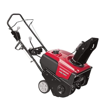 Honda 20 in single stage gas snow blower review #1