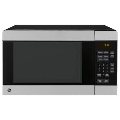 GE 0.7 cu. ft. Countertop Microwave in Stainless Steel JES0736SPSS