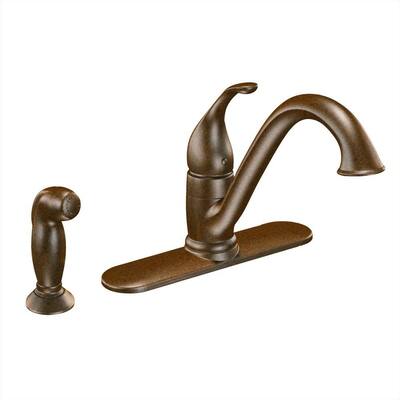 MOEN Kitchen Faucets. Camerist 1-Handle Kitchen Faucet in Oil Rubbed Bronze