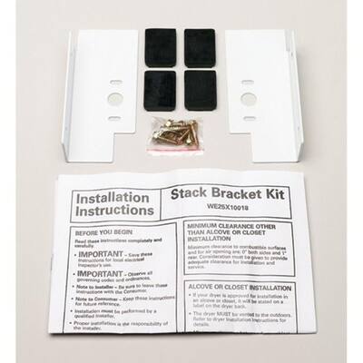 GE Stacking Kit for Front Load Washer and Dryer GEFLSTACK