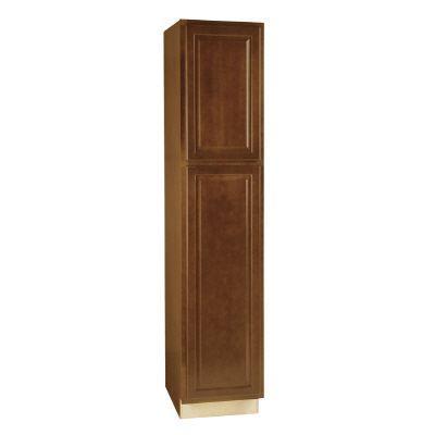 Kitchen Cabinet Pantry on American Classics 18 In  Cognacmaple Kitchen Pantry Cabinet