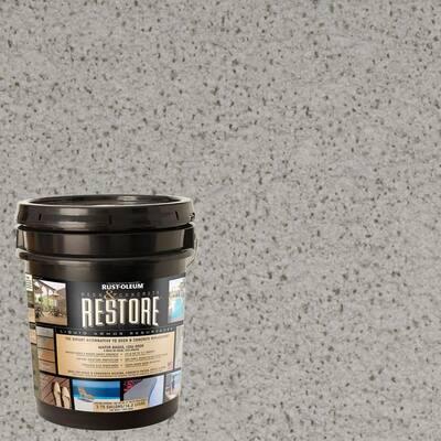 Restore 4-Gal. Graywash Deck and Concrete Resurfacer 46529