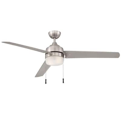 UPC 792145357094 product image for Hampton Bay Ceiling Fans Carrington 60 in. Indoor/Outdoor Brushed Nickel Ceiling | upcitemdb.com