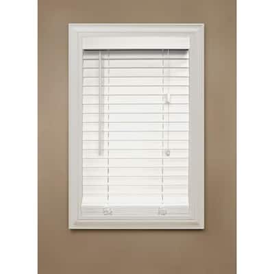 LEWIS HYMAN 2INCH FAUX WOOD BLINDS WHITE 31INCH FROM SEARS.COM