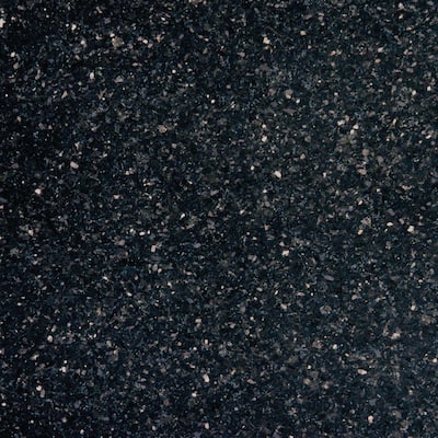 M.S. International Inc. 12 in. x 12 in. Black Galaxy Granite Floor and Wall Tile TBLKGXY1212