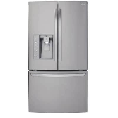 LG LFX25991ST - 24.6 cu. ft. French Door Refrigerator in Stainless Steel, Counter Depth
