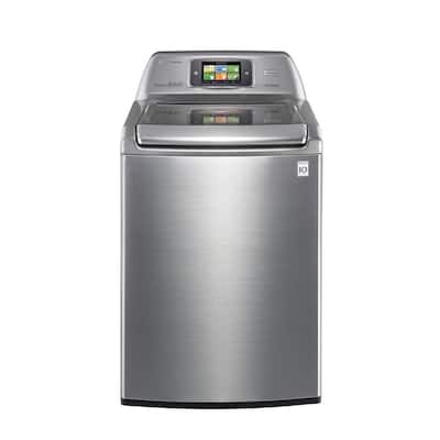 LG Electronics 4.7 cu. ft. High-Efficiency Top Load Washer with SmartThinQ in Graphite Steel, ENERGY STAR WT6001HV