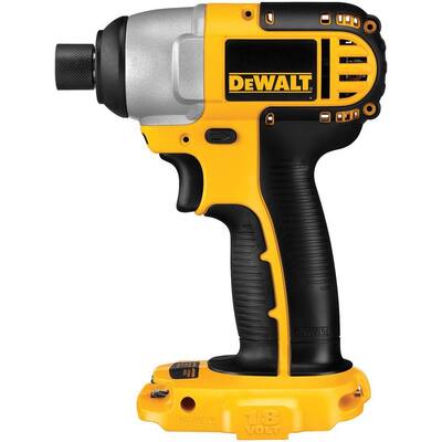 DEWALT 18-Volt Cordless 1/4 in. (6.4 mm) Impact Driver (Tool Only) DC825B