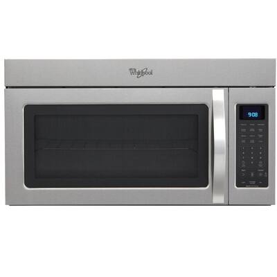 Whirlpool 1.7 cu. ft. Over the Range Microwave in Stainless Steel with Sensor Cooking WMH32517AS