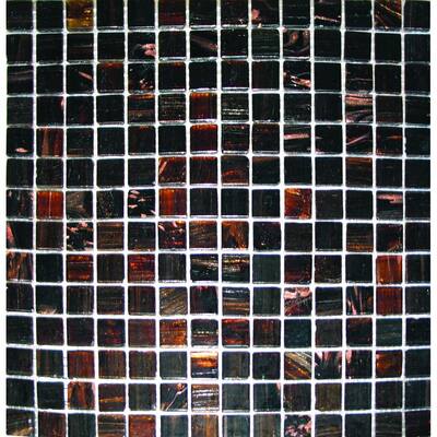 M.S. International Inc. 3/4 in. x 3/4 in. Brown Iridescent Glass Mosaic Floor & Wall Tile SMOT-GLS-IBR4mm