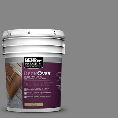 BEHR Premium DeckOver 5-gal. #PFC-63 Slate Gray Wood and Concrete Paint S0107405