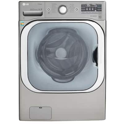 LG Electronics 5.2 DOE cu. ft. High-Efficiency Front Load Washer with Steam in Graphite, ENERGY STAR WM8000HVA