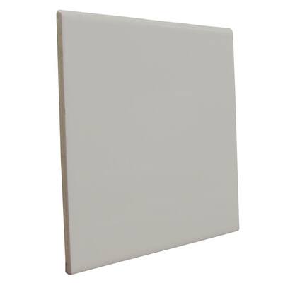 U.S. Ceramic Tile Bright Taupe 6 in. x 6 in. Ceramic Surface Bullnose Wall Tile U789-S4669