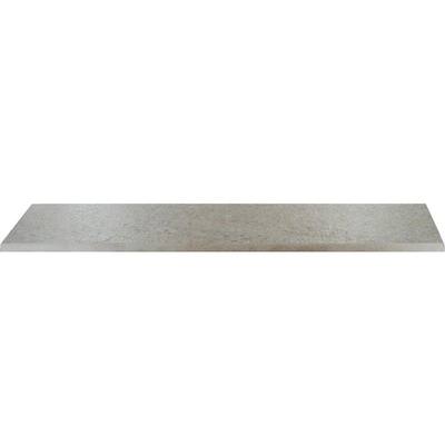 M.S. International Inc. Valencia Grey 3 in. x 18 in. Bullnose Glazed Porcelain Wall Tile NVALGRY3X18BN