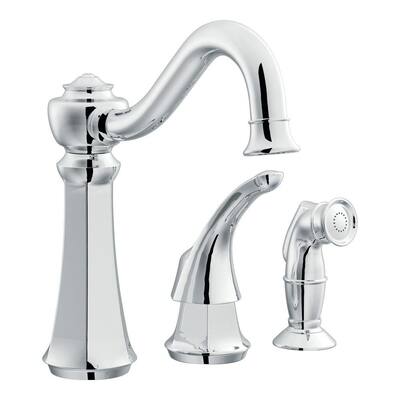 MOEN Kitchen Faucets. Vestige 1-Handle Kitchen Faucet in Chrome