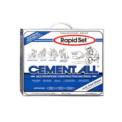 Rapid Set 25 lb. Cement All Multi-Purpose Construction Material