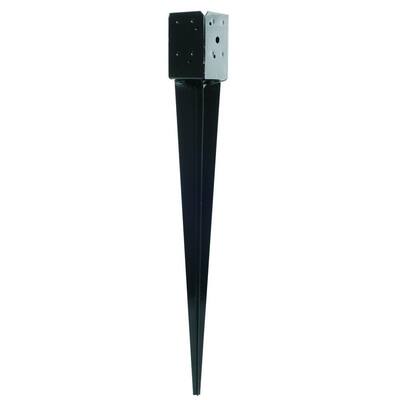 fence simpson spike 4x4 tie base strong depot steel anchor ground coated mailbox powder deck wood arbor gauge lowes stake