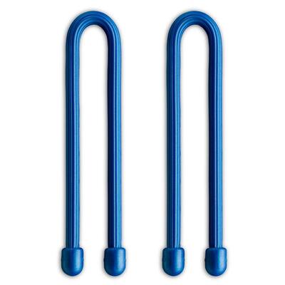 UPC 094664018105 product image for Tie-Down Straps & Bungee Cords: Nite Ize Connectors & Ties Gear Tie 6- Blue 2-Pa | upcitemdb.com