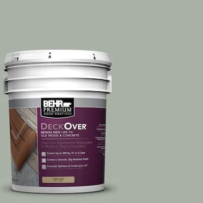 BEHR Premium DeckOver 5-gal. #SC-149 Light Lead Wood and Concrete Paint S0111405