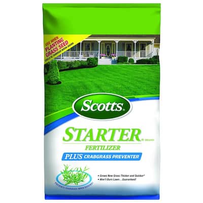5,000 sq. ft. Starter Fertilizer Plus Crabgrass Preventer