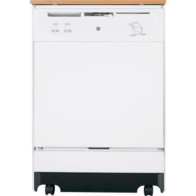 GE 24 Portable Dishwasher White - GE APPLIANCES