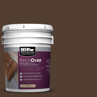 BEHR Premium DeckOver 5-gal. #SC-111 Wood Chip Wood and Concrete Paint S0108605