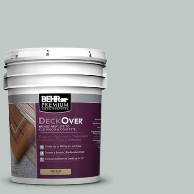 BEHR Premium DeckOver 5-gal. #SC-365 Cape Cod Gray Wood and Concrete Paint S0112305