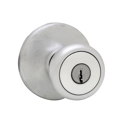 UPC 042049162301 product image for Entry Door Knobs: Kwikset Entrance Handle & Lock Sets Tylo Satin Chrome Entry Kn | upcitemdb.com
