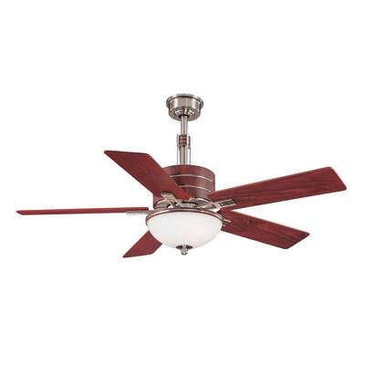 Hampton Bay Carlsbad 52 in. Brushed Nickel Ceiling Fan AG565-BN