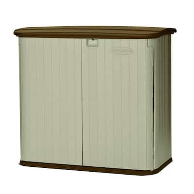 Horizontal 2 ft. 7.5 in. x 4 ft. 8 in. Resin Storage Shed