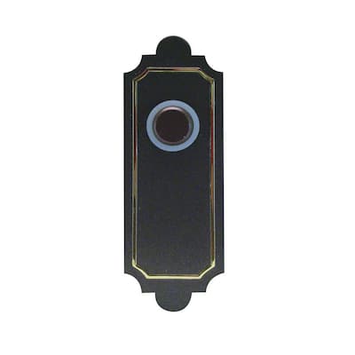 UPC 853009001963 product image for IQ America Lighting Wall Plates Wireless Battery Operated Doorbell Push Button i | upcitemdb.com