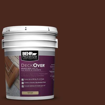 BEHR Premium DeckOver 5-gal. #SC-117 Russet Wood and Concrete Paint S0109105