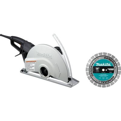 14 in. Electric Angle Cutter with 14 in. Diamond Blade 4114X