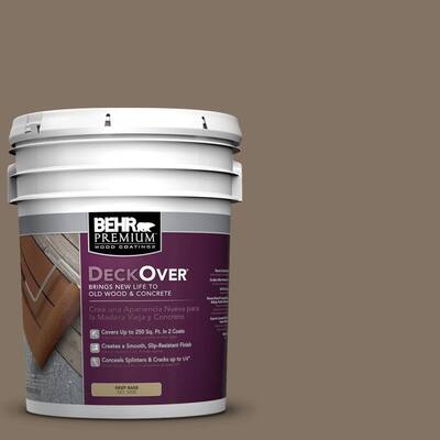 BEHR Premium DeckOver 5-gal. #SC-159 Boot Hill Grey Wood and Concrete Paint S0112005